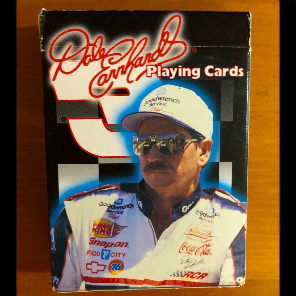 Dale Earnhardt playing cards set